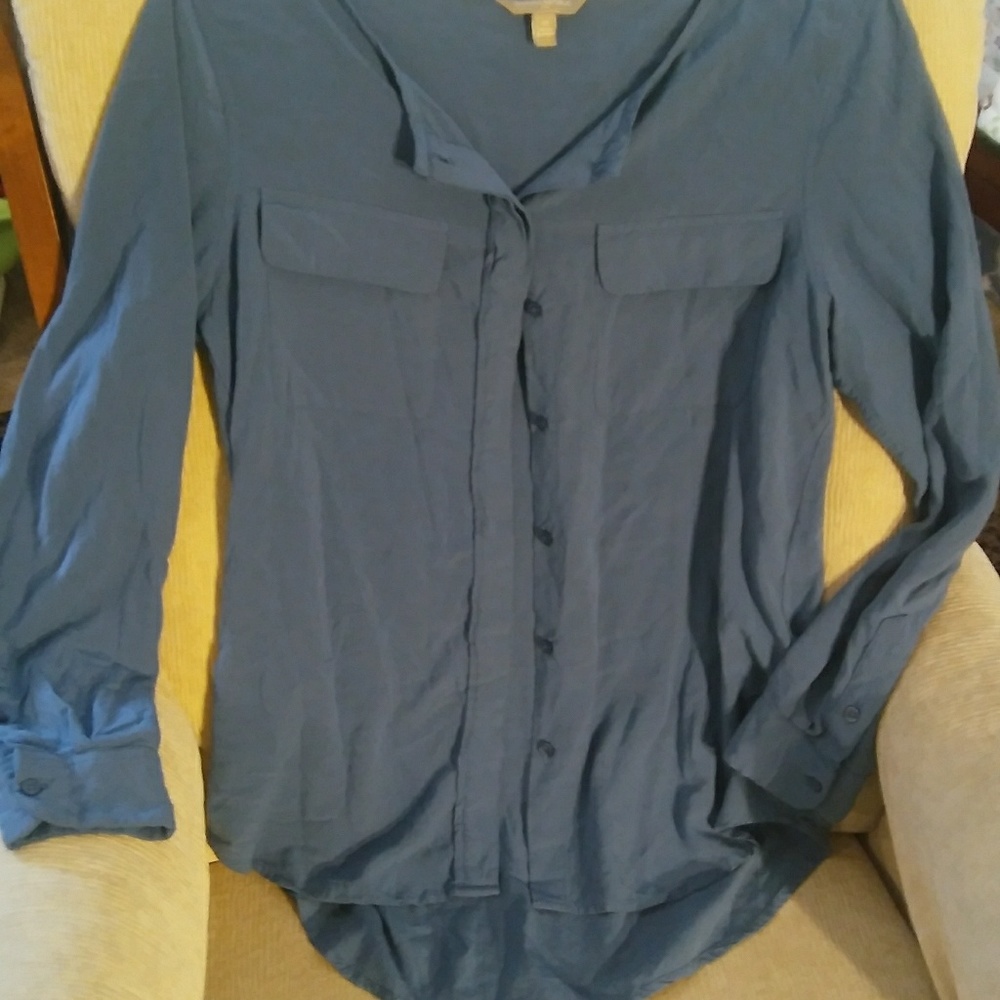 Blue button down - Picture 3 of 5